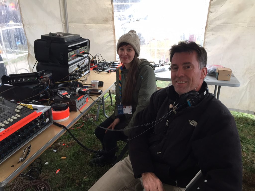 Photo Gallery - Working as Broadcast Sound Engineer covering the 2017 NYC Marathon for WABC -TV NY
